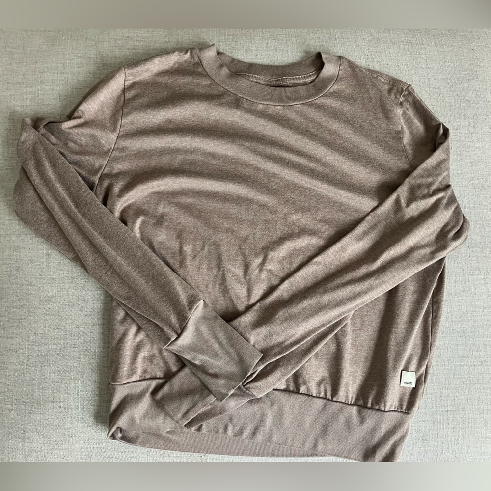Vuori Dusty Rose Halo Crew S